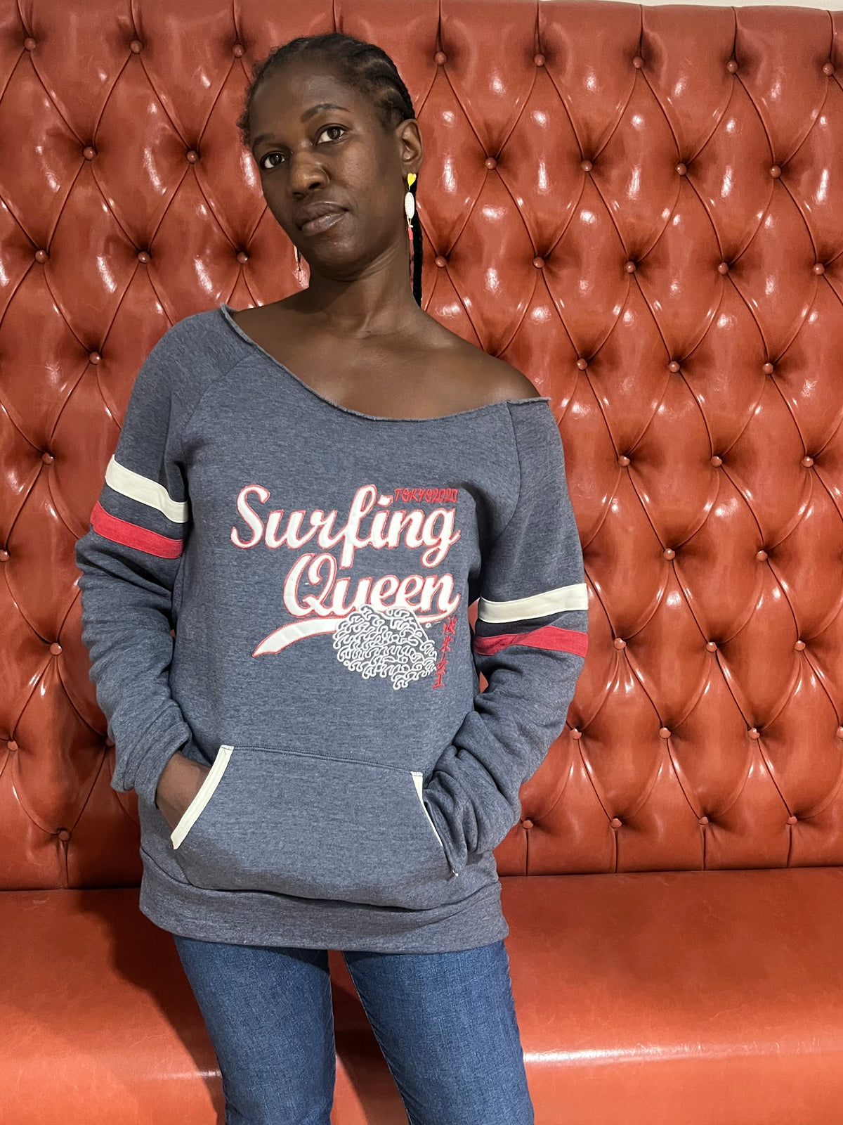 Surfing Queen Vintage Tokyo Sweatshirt  image 2