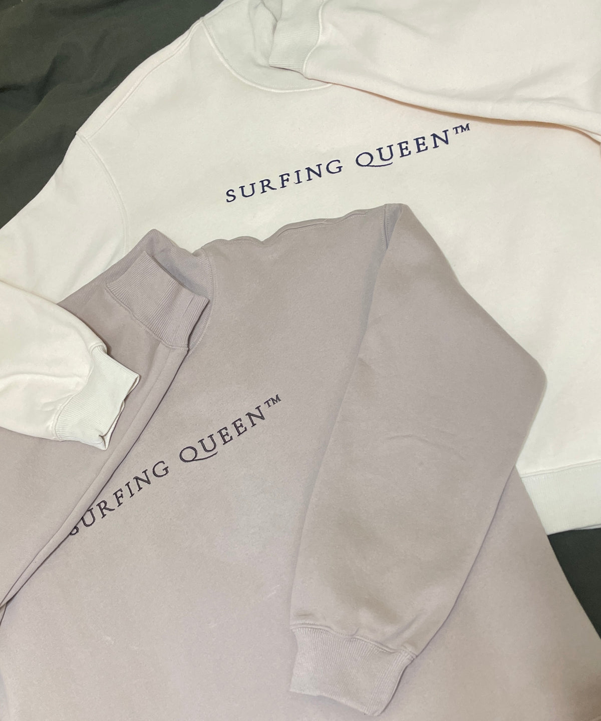 Surfing Queen™️ Luxurious Mock Neck Pullover image 12