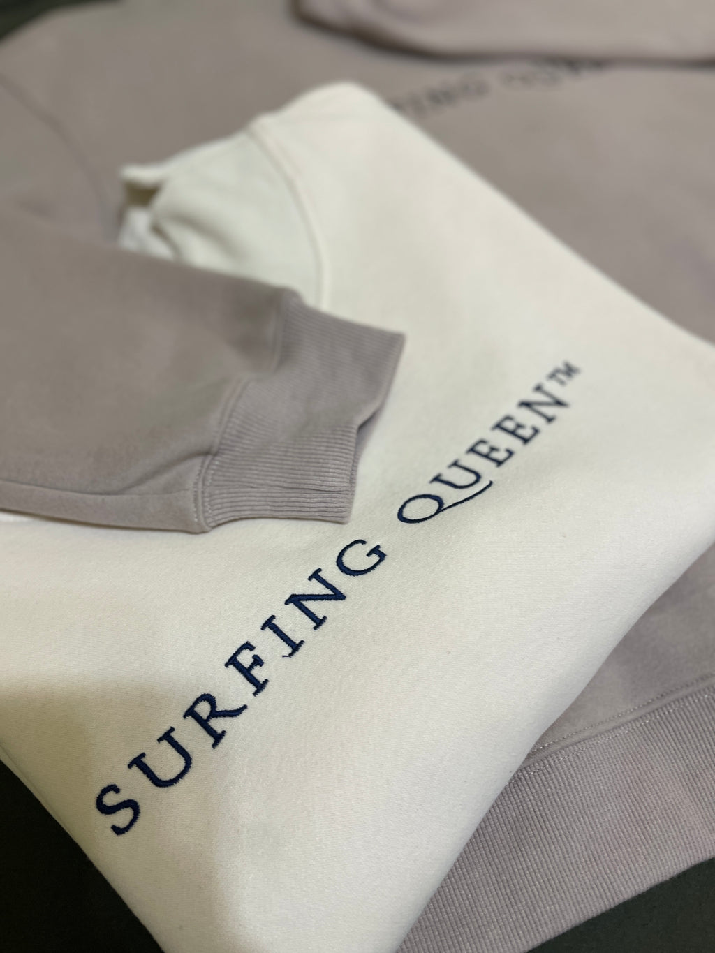 Surfing Queen™️ Luxurious Mock Neck Pullover image 9