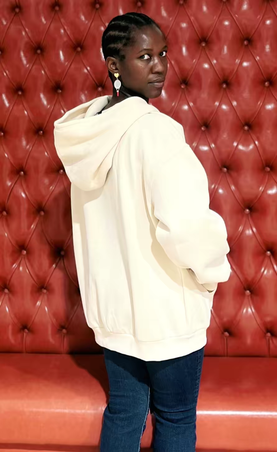 Surfing Queen™️ Oversized Hoodies Fleece Sweatshirts  image 3