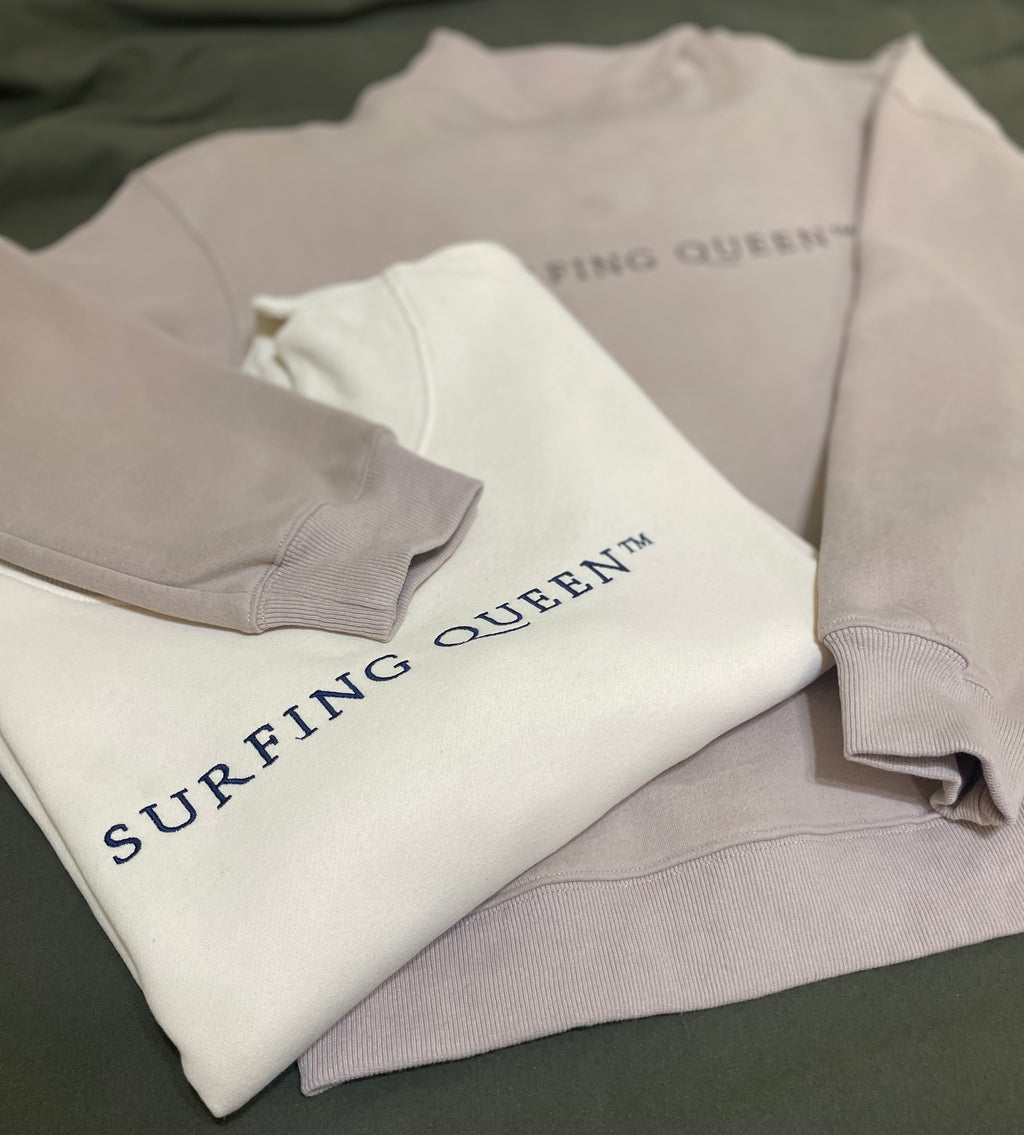 Surfing Queen™️ Luxurious Mock Neck Pullover image 11