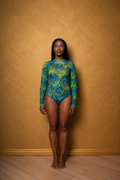 Moseka Suit - Emerald Wave