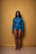 Moseka Suit - Cobalt Wave