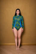 Moseka Suit - Emerald Wave