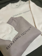 Surfing Queen™️ Luxurious Mock Neck Pullover image 7