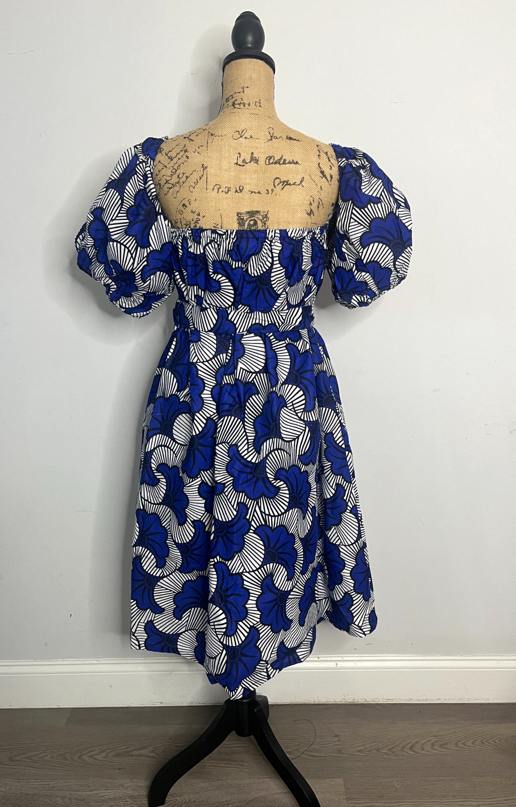 Royal Blue Perfume Dress image 2