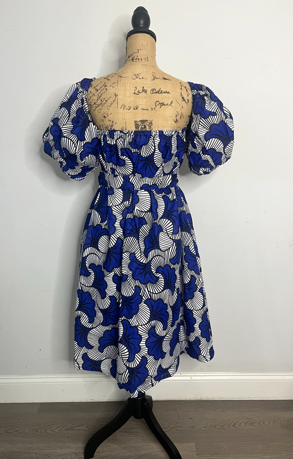 Royal Blue Perfume Dress image 2