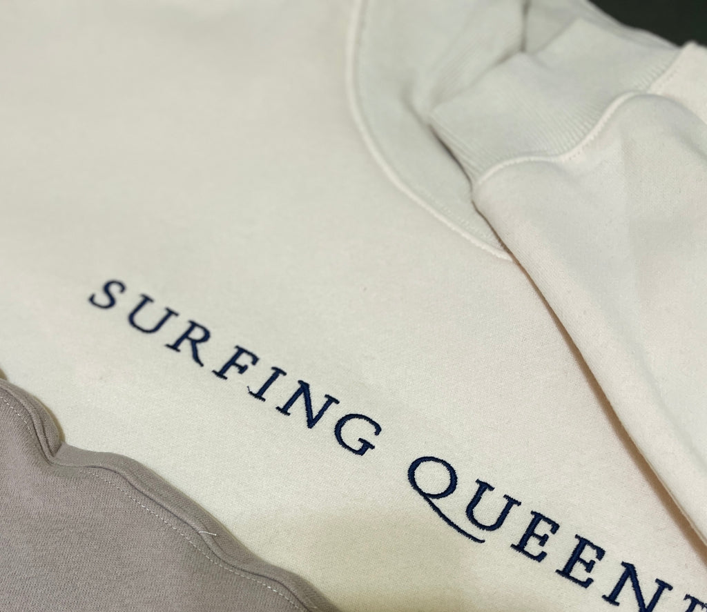 Surfing Queen™️ Luxurious Mock Neck Pullover image 10